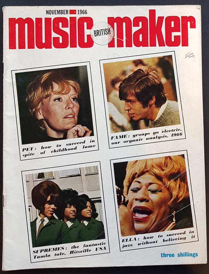 The Supremes - Music Maker November 1966