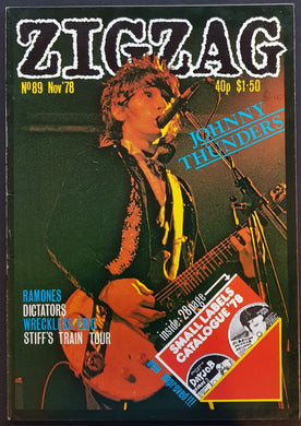 Johnny Thunders - Zig Zag 89