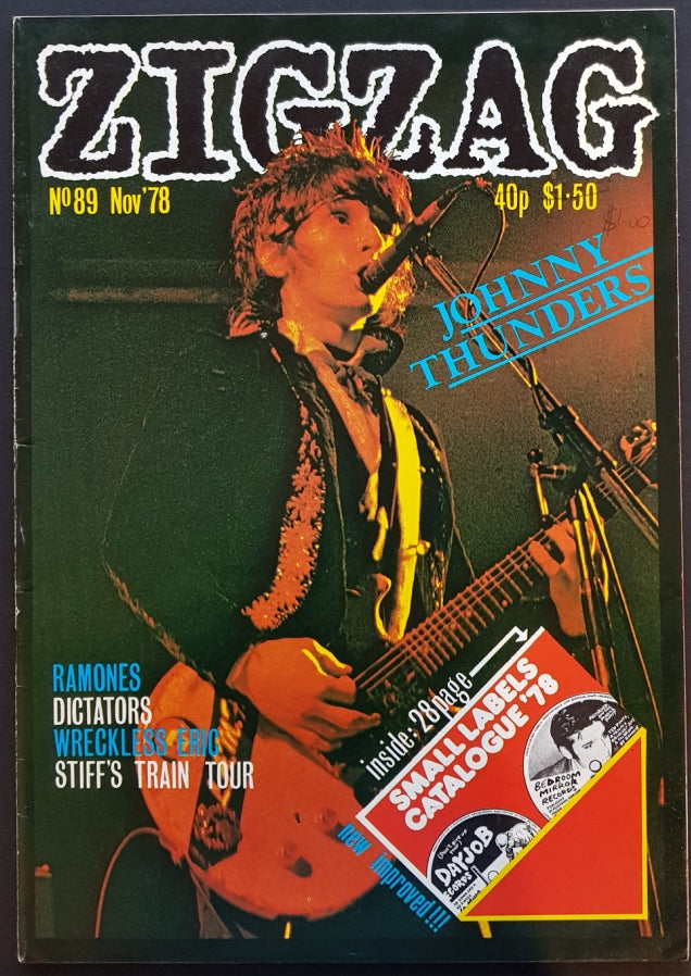 Johnny Thunders - Zig Zag 89