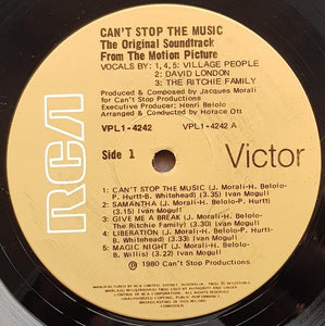 Village People - Can't Stop The Music - Original Soundtrack Album