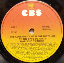 Load image into Gallery viewer, Marlene Dietrich - At The Cafe De Paris