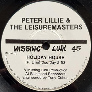 Peter Lillie (& The Leisuremasters) - Hangin' Round The House