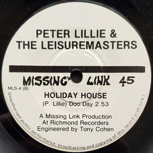 Peter Lillie (& The Leisuremasters) - Hangin' Round The House