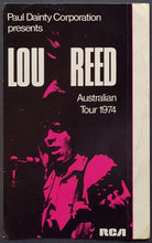 Load image into Gallery viewer, Reed, Lou - Australian Tour 1974