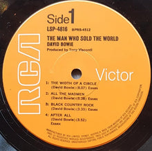Load image into Gallery viewer, David Bowie - The Man Who Sold The World