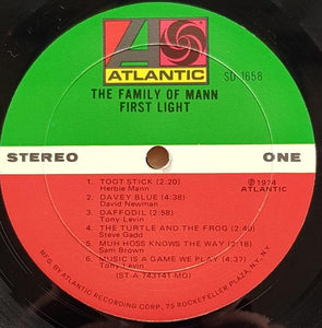 Family Of Mann - First Light