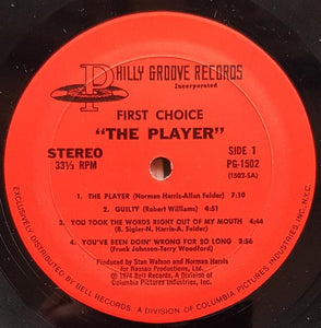 First Choice - The Player