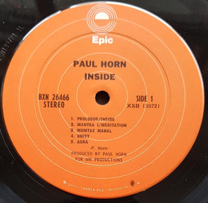 Paul Horn - Inside