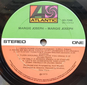 Margie Joseph - Margie Joseph