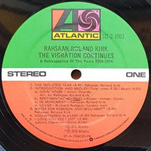 Load image into Gallery viewer, Rahsaan Roland Kirk - The Vibration Continues...