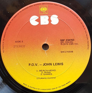 Lewis, John - P.O.V.