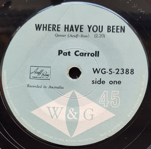 Carroll, Pat - Where Have You Been