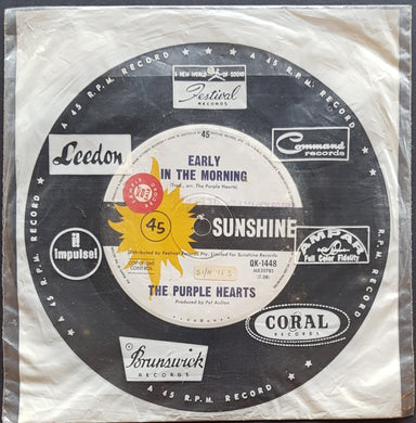Purple Hearts - Early In The Morning / Just A Little Bit