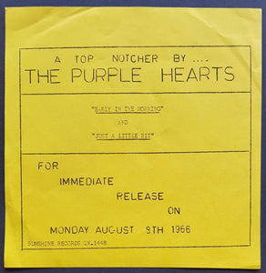 Purple Hearts - Early In The Morning / Just A Little Bit