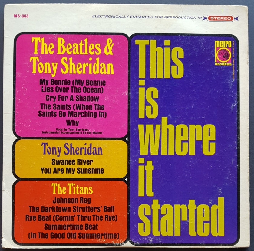 Beatles (Tony Sheridan) - This Is Where It Started