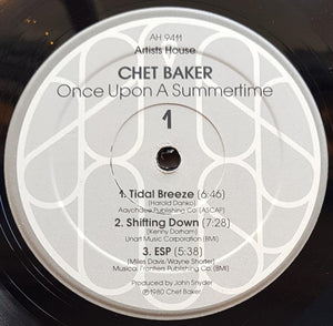 Baker, Chet - Once Upon A Summertime