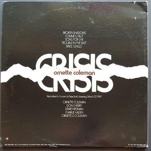 Ornette Coleman - Crisis