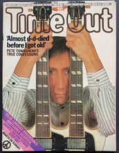 Load image into Gallery viewer, Who (Pete Townshend) - Time Out June 4-10 1982