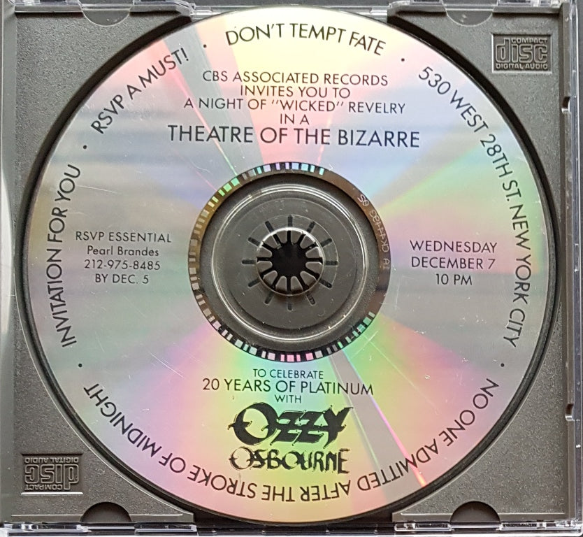 Ozzy Osbourne - To Celebrate 20 Years of Platinum