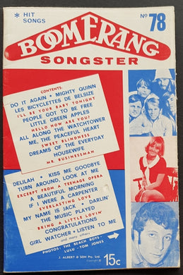 Bob Dylan - Boomerang Songster No.78