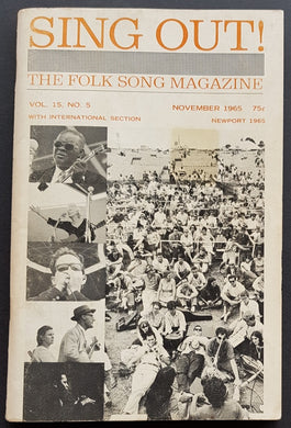 Bob Dylan - Sing Out! The Folk Song Magazine