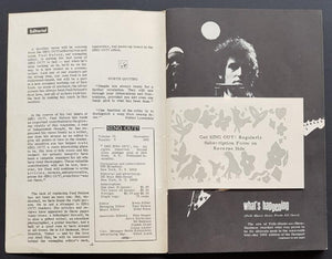 Bob Dylan - Sing Out! The Folk Song Magazine