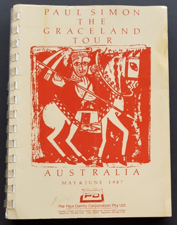Simon & Garfunkel (Paul Simon) - The Graceland Tour 1987
