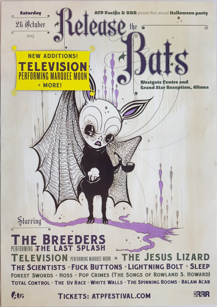 Television - Release The Bats 2013