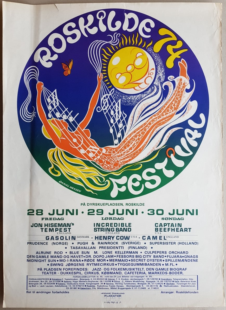 Captain Beefheart - Roskilde 74