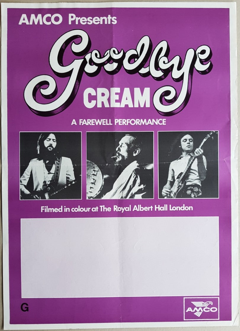 Cream - Goodbye Cream