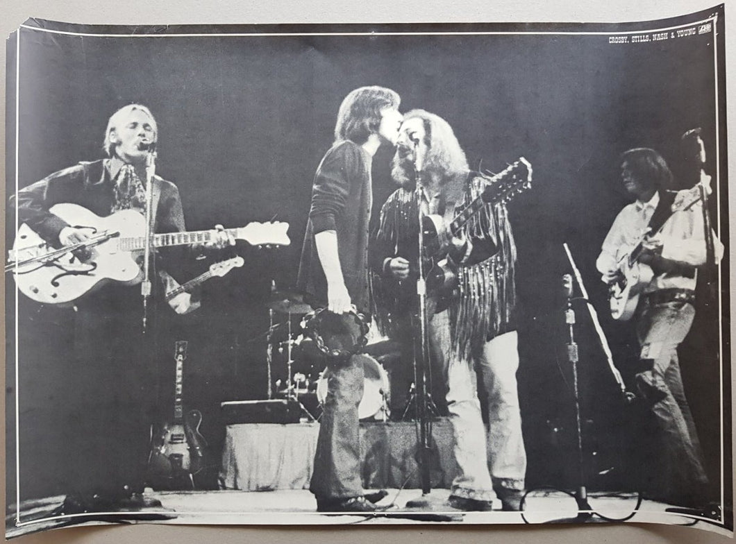 Crosby, Stills, Nash & Young - Atlantic Poster