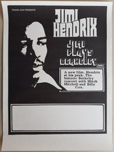 Load image into Gallery viewer, Jimi Hendrix - Jimi Plays Berkeley