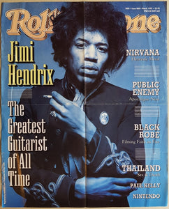 Jimi Hendrix - Rolling Stone Magazine March 1992