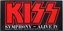 Load image into Gallery viewer, Kiss - Symphony - Alive IV