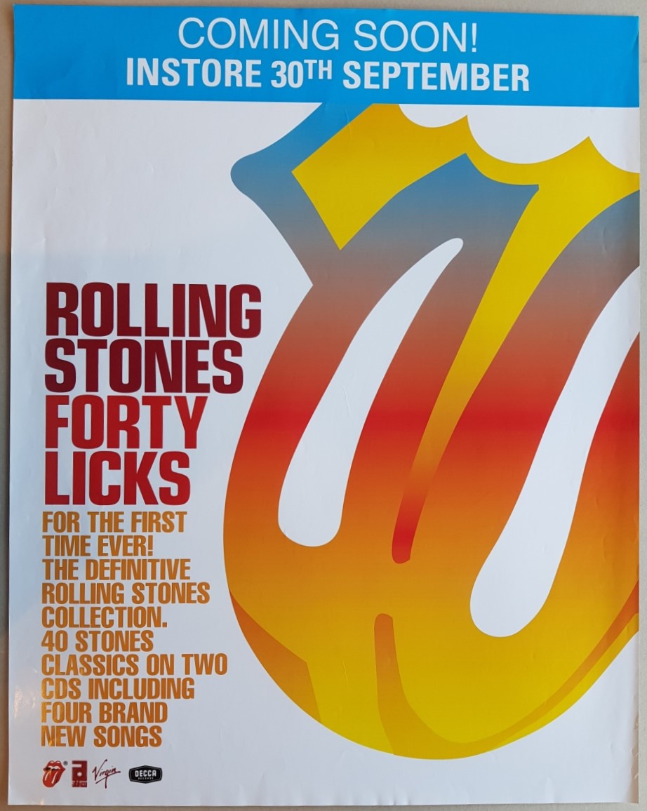 Rolling Stones - Forty Licks – Vicious Sloth Collectables