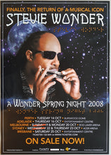 Load image into Gallery viewer, Stevie Wonder - A Wonder Spring Night 2008