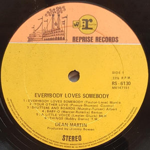 Martin, Dean - Everybody Loves Somebody - The Hit Version