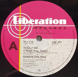 Samantha Fox - Touch Me (I Want Your Body)