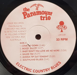 Paramount Trio - Electric Country Blues