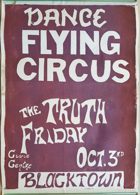Flying Circus - Dance Civic Centre Blacktown 1969