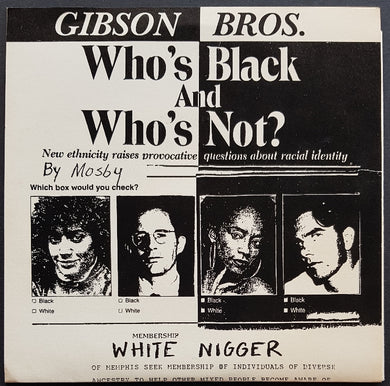 Gibson Bros. - White Nigger