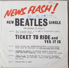 Load image into Gallery viewer, Beatles - Ticket To Ride