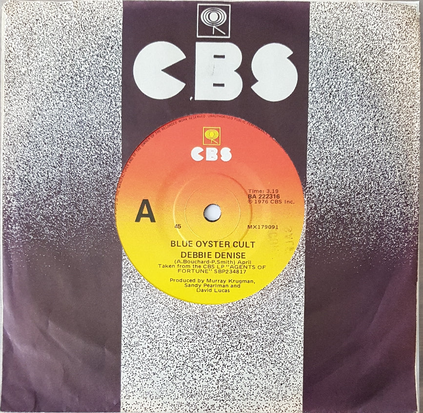 Blue Oyster Cult - Debbie Denise