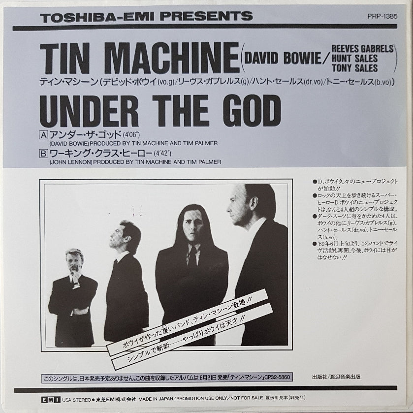 David Bowie (Tin Machine) - Under The God