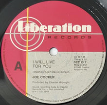 Load image into Gallery viewer, Joe Cocker - I Will Live For You