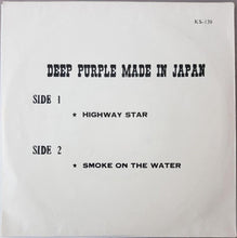 Load image into Gallery viewer, Deep Purple - Highway Star / Smoke On The Water