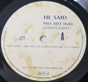 He Said - Pale Feet