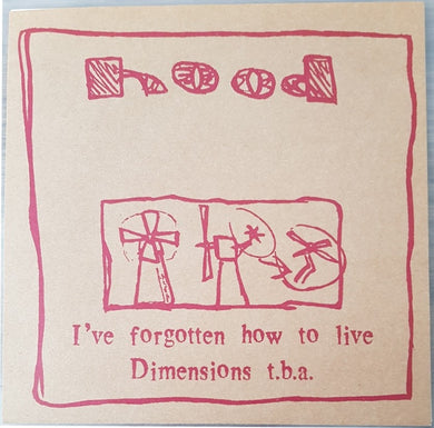 Hood - I've Forgotten How To Live