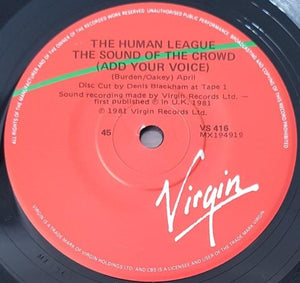 Human League - The Sound Of The Crowd
