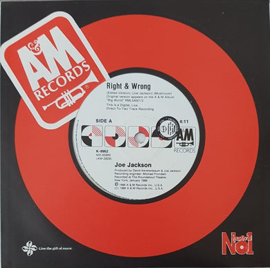 Jackson, Joe - Right & Wrong (Edited Version)